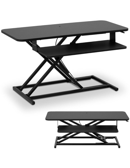 Darbo vietos stovas nešiojamojo kompiuterio monitoriui, reguliuojamas aukštis 115-500 mm, maks. 15 kg Darbo vietos stovas nešiojamojo kompiuterio monitoriui, reguliuojamas aukštis 115-500 mm, maks. 15 kg