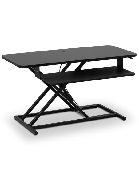 Darbo vietos stovas nešiojamojo kompiuterio monitoriui, reguliuojamas aukštis 115-500 mm, maks. 15 kg Darbo vietos stovas nešiojamojo kompiuterio monitoriui, reguliuojamas aukštis 115-500 mm, maks. 15 kg