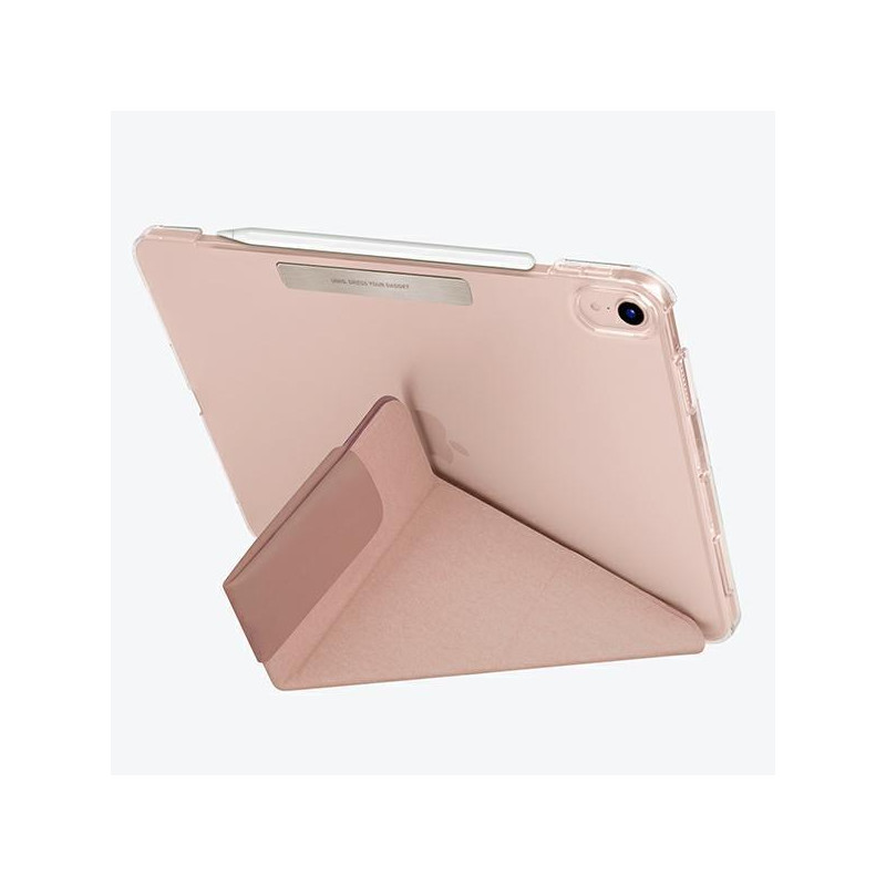 Uniq Camden dėklas, skirtas iPad Air 10.9& 39 & 39 (2020) – rožinis