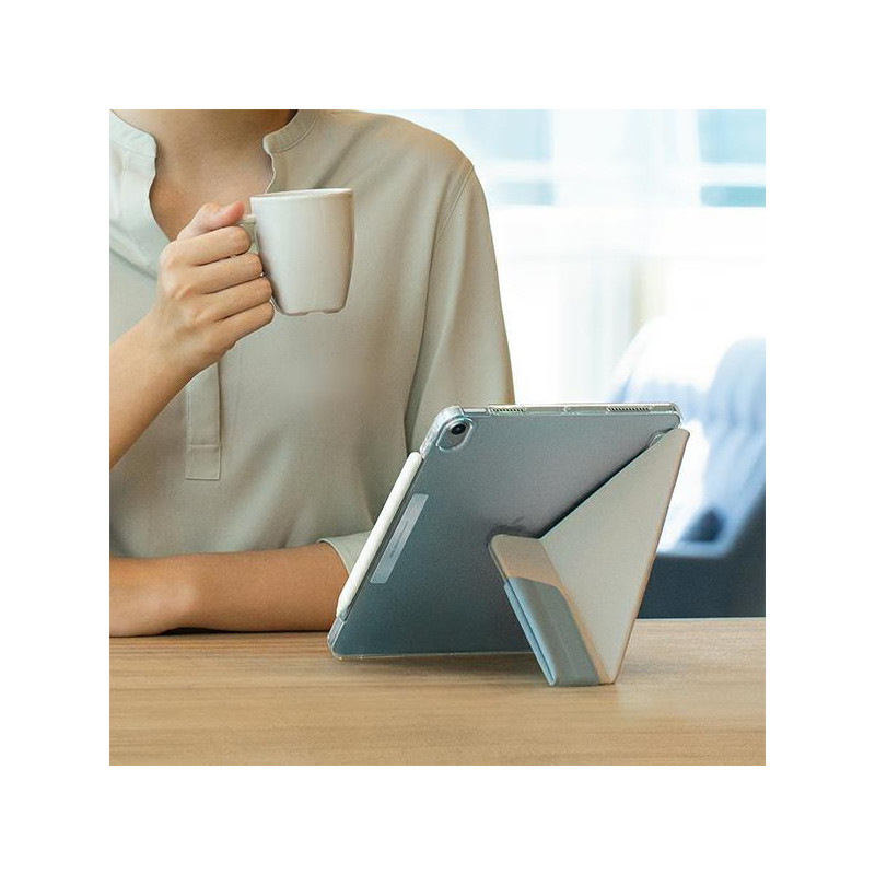 Uniq Camden dėklas, skirtas iPad Air 10.9& 39 & 39 (2020) – pilkas