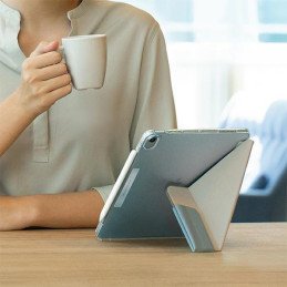 Uniq Camden dėklas, skirtas iPad Air 10,9 colių (2022/ 2020) – levandų spalvos