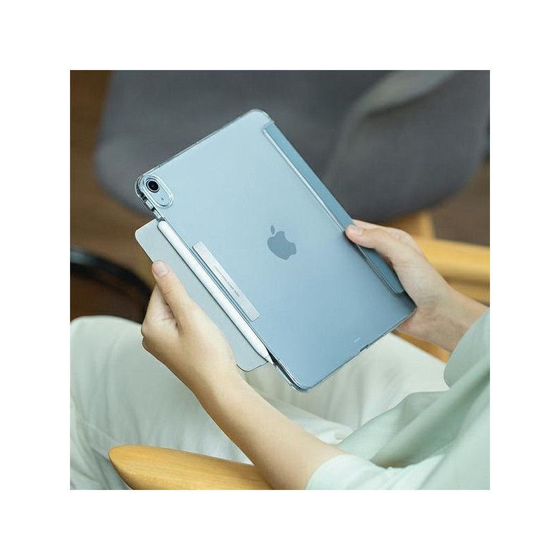 Uniq Camden dėklas, skirtas iPad Air 10,9 colių (2022/ 2020) – mėlynas