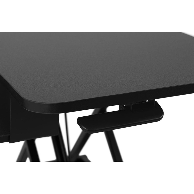 Darbo vietos stovas nešiojamojo kompiuterio monitoriui, reguliuojamas aukštis 115-500 mm, maks. 15 kg
