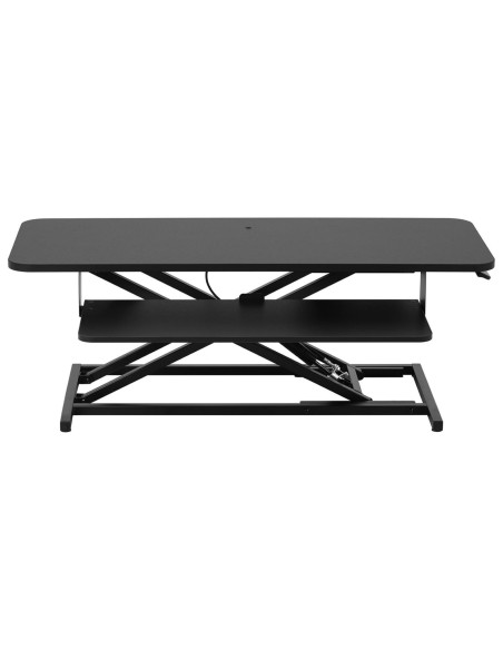 Darbo vietos stovas nešiojamojo kompiuterio monitoriui, reguliuojamas aukštis 115-500 mm, maks. 15 kg Darbo vietos stovas nešiojamojo kompiuterio monitoriui, reguliuojamas aukštis 115-500 mm, maks. 15 kg