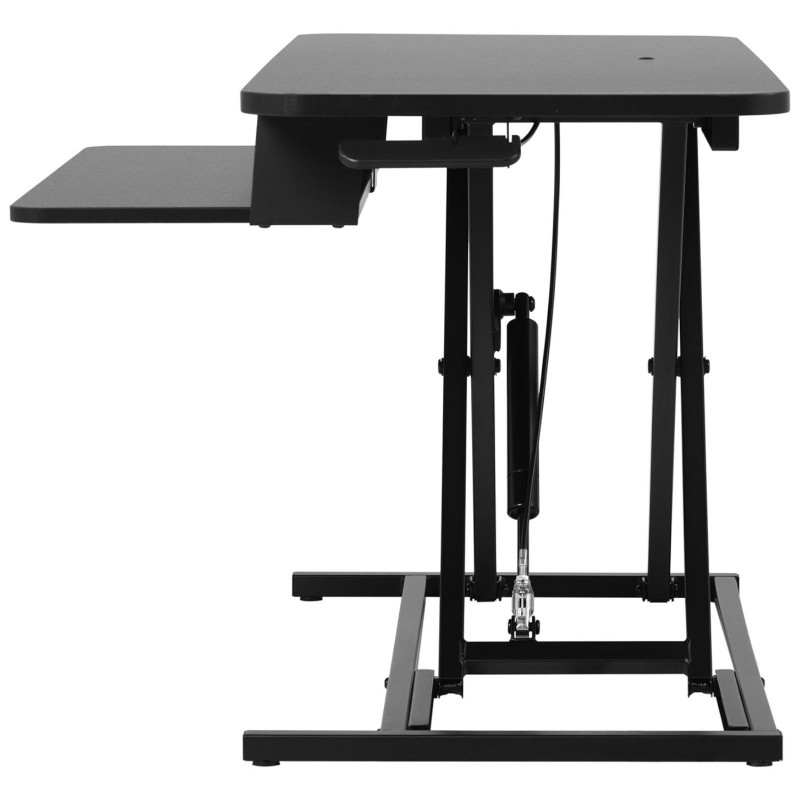 Darbo vietos stovas nešiojamojo kompiuterio monitoriui, reguliuojamas aukštis 115-500 mm, maks. 15 kg