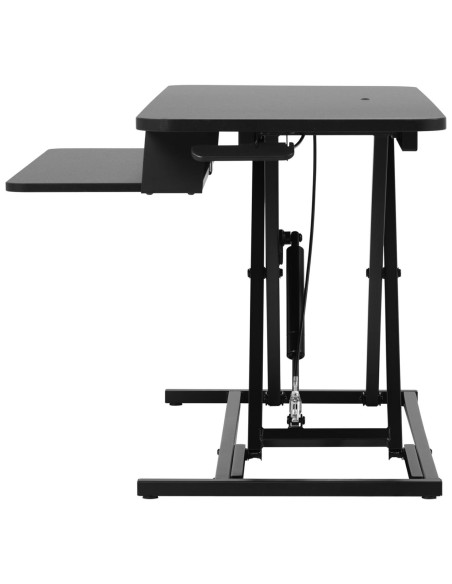 Darbo vietos stovas nešiojamojo kompiuterio monitoriui, reguliuojamas aukštis 115-500 mm, maks. 15 kg Darbo vietos stovas nešiojamojo kompiuterio monitoriui, reguliuojamas aukštis 115-500 mm, maks. 15 kg