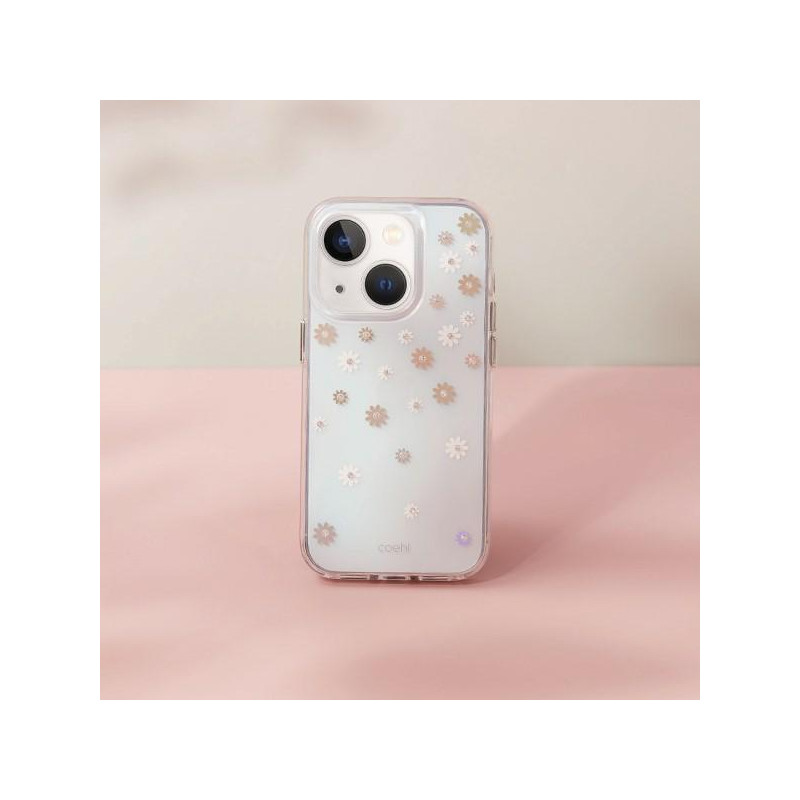 Uniq Coehl Aster dėklas iPhone 14 - rožinis
