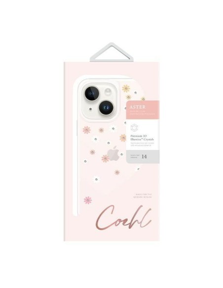 Uniq Coehl Aster dėklas iPhone 14 - rožinis Uniq Coehl Aster dėklas iPhone 14 - rožinis