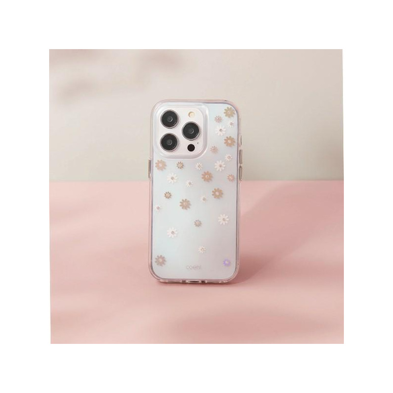 Uniq Coehl Aster dėklas, skirtas iPhone 14 Pro Max - rožinis