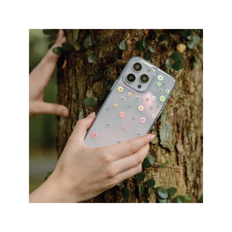 Uniq Coehl Aster dėklas, skirtas iPhone 14 Pro Max - rožinis