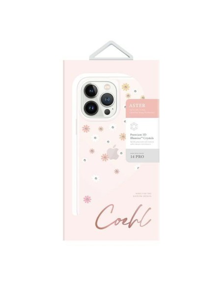 Uniq Coehl Aster dėklas iPhone 14 Pro - rožinis Uniq Coehl Aster dėklas iPhone 14 Pro - rožinis