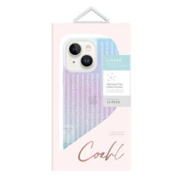 Uniq Coehl Linear dėklas, skirtas iPhone 14 Plus - rožinė ir mėlyna