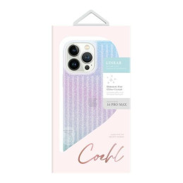 UNIQ Coehl Linear dėklas, skirtas iPhone 14 Pro Max - mėlynos ir rožinės spalvos