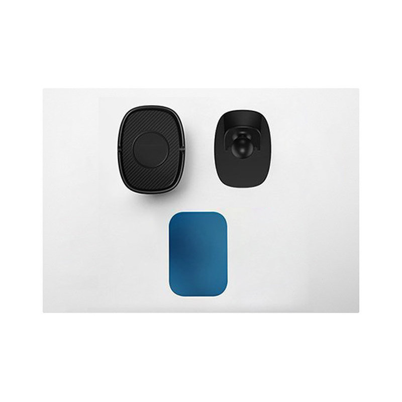 Lipnus magnetinis automobilinio telefono laikiklis prie prietaisų skydelio juodos spalvos