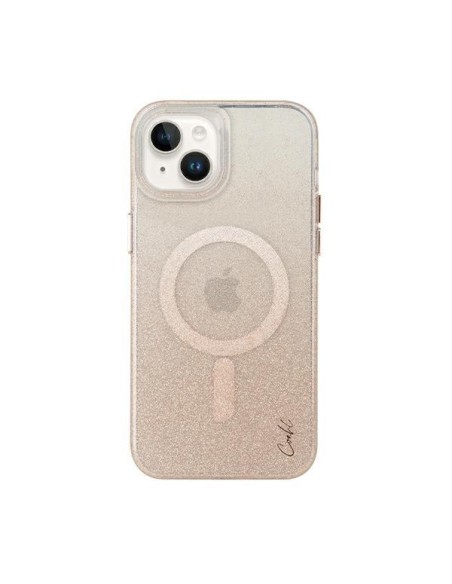 Uniq Coehl Lumino dėklas iPhone 14 - auksinis