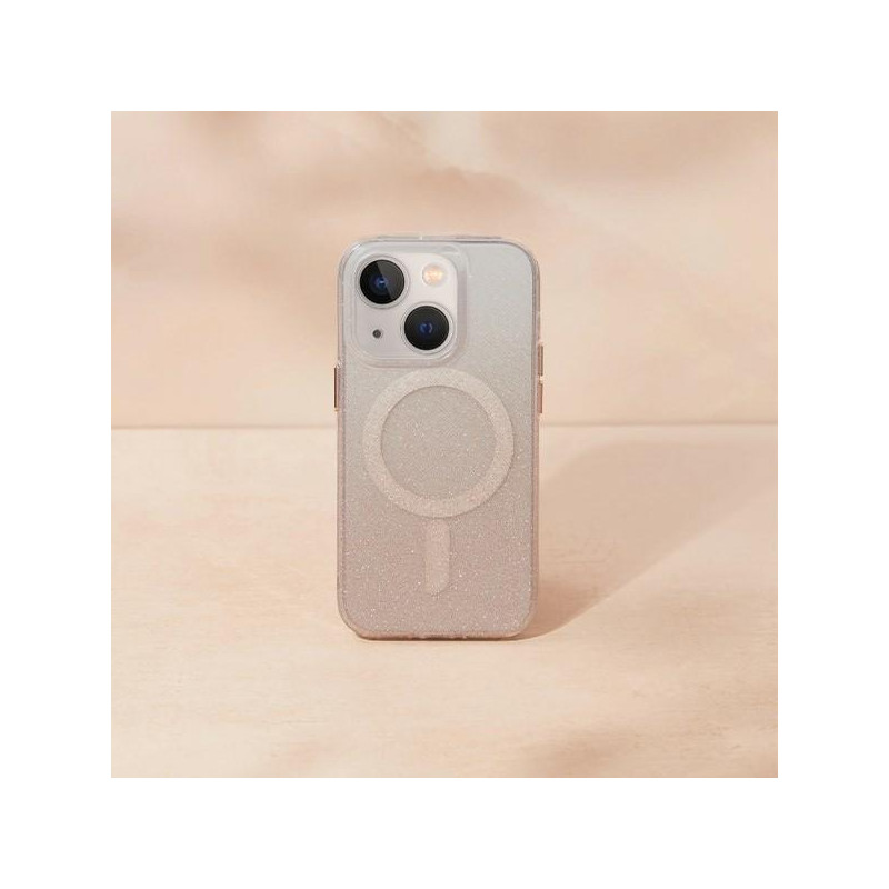 Uniq Coehl Lumino dėklas iPhone 14 Plus - auksinis