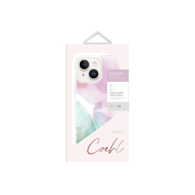Uniq Coehl Palette dėklas iPhone 14 - alyvinė