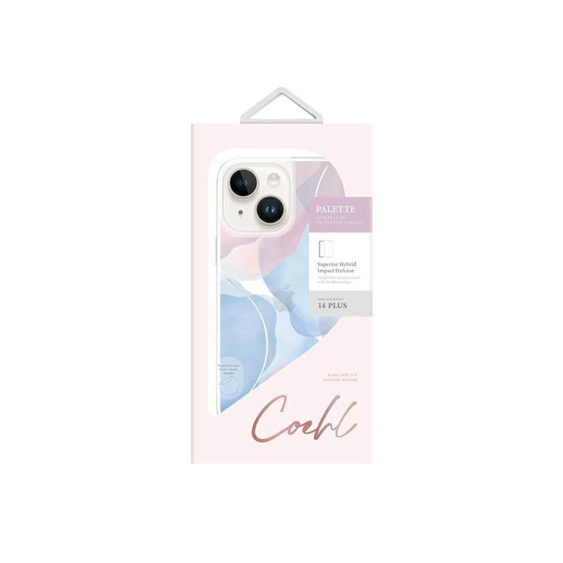 Uniq Coehl Palette dėklas iPhone 14 Plus - mėlynas