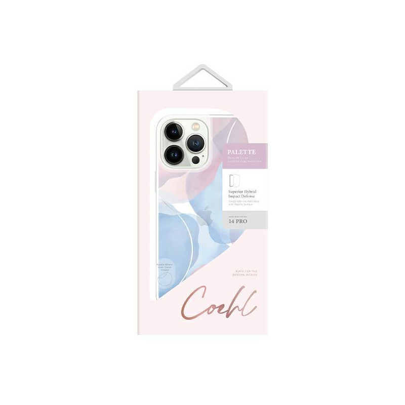 Uniq Coehl Palette dėklas iPhone 14 Pro - mėlynas