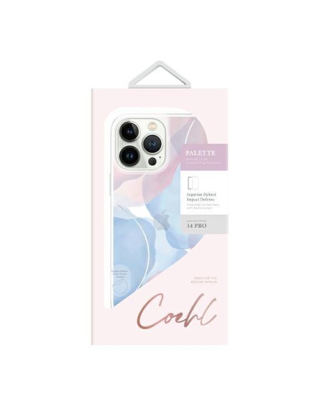 Uniq Coehl Palette dėklas iPhone 14 Pro - mėlynas Uniq Coehl Palette dėklas iPhone 14 Pro - mėlynas