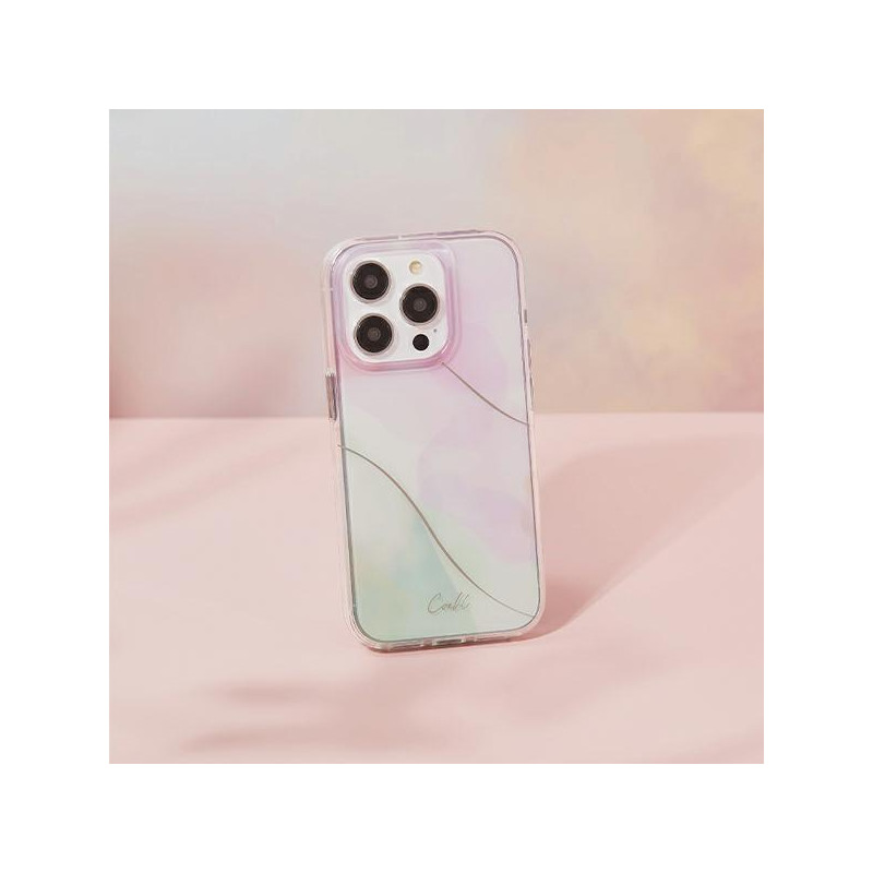 Uniq Coehl Palette dėklas, skirtas iPhone 14 Pro Max - alyvinė