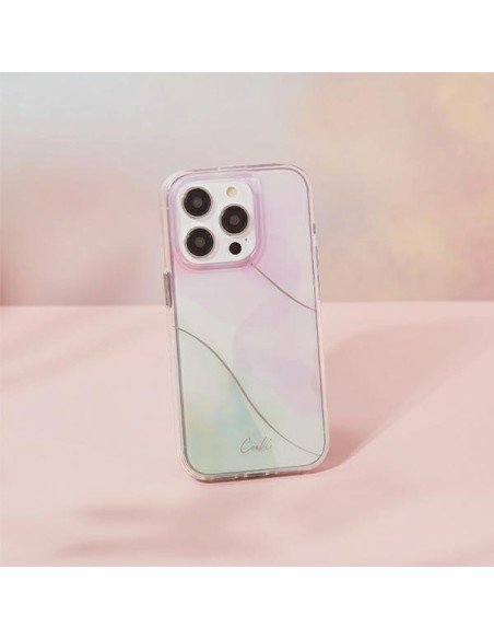 Uniq Coehl Palette dėklas, skirtas iPhone 14 Pro Max - alyvinė