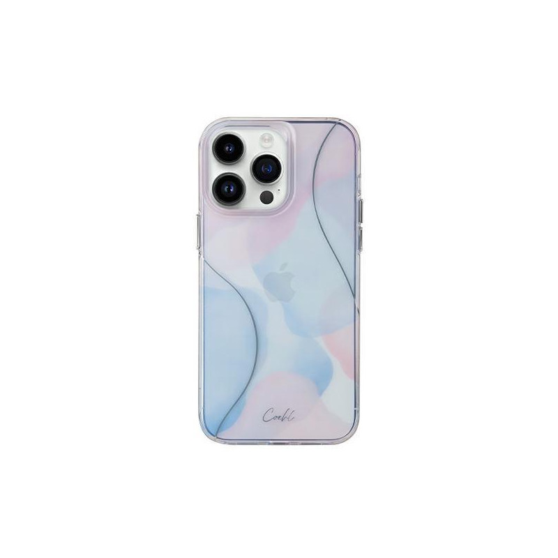 Uniq Coehl Palette dėklas, skirtas iPhone 14 Pro Max - mėlynas