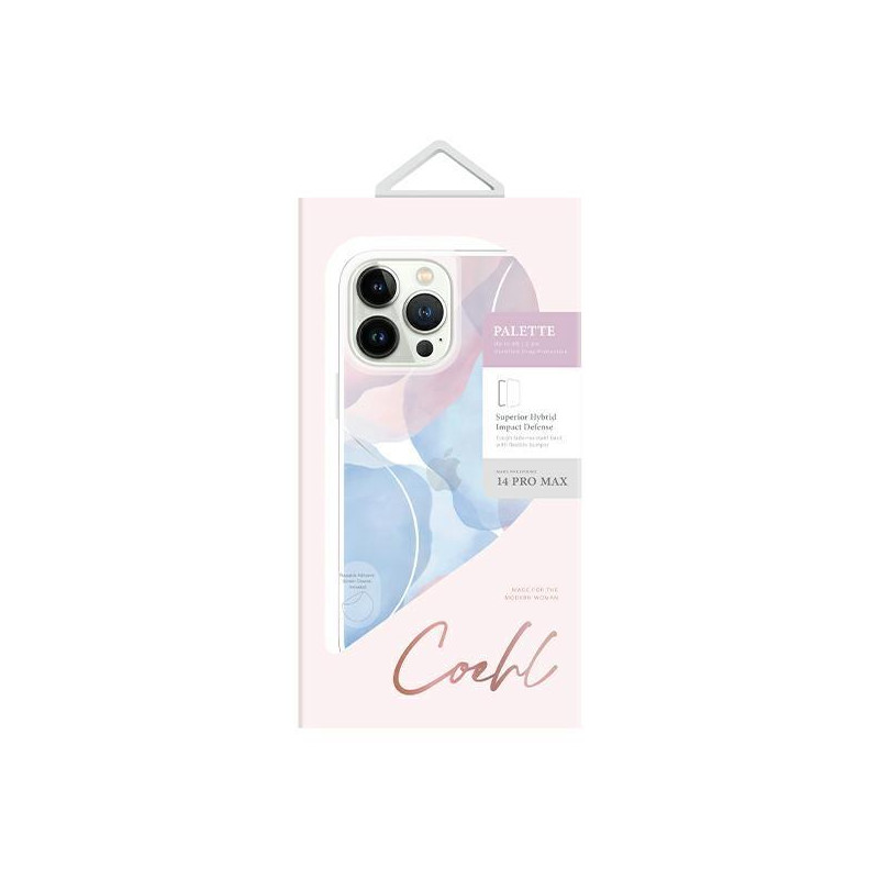Uniq Coehl Palette dėklas, skirtas iPhone 14 Pro Max - mėlynas