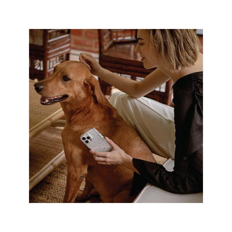 Uniq Coehl Solitaire dėklas iPhone 14 Plus - skaidrus