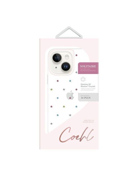 Uniq Coehl Solitaire dėklas iPhone 14 Plus - skaidrus Uniq Coehl Solitaire dėklas iPhone 14 Plus - skaidrus