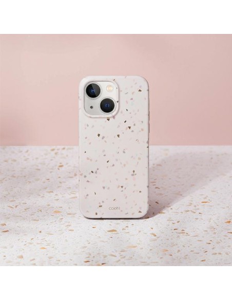 Uniq Coehl Terrazzo dėklas iPhone 14 Plus - smėlio Uniq Coehl Terrazzo dėklas iPhone 14 Plus - smėlio