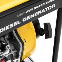 Jėgos generatorius dyzelinis elektros generatorius 12,5 l 230/400 V 5000 W AVR