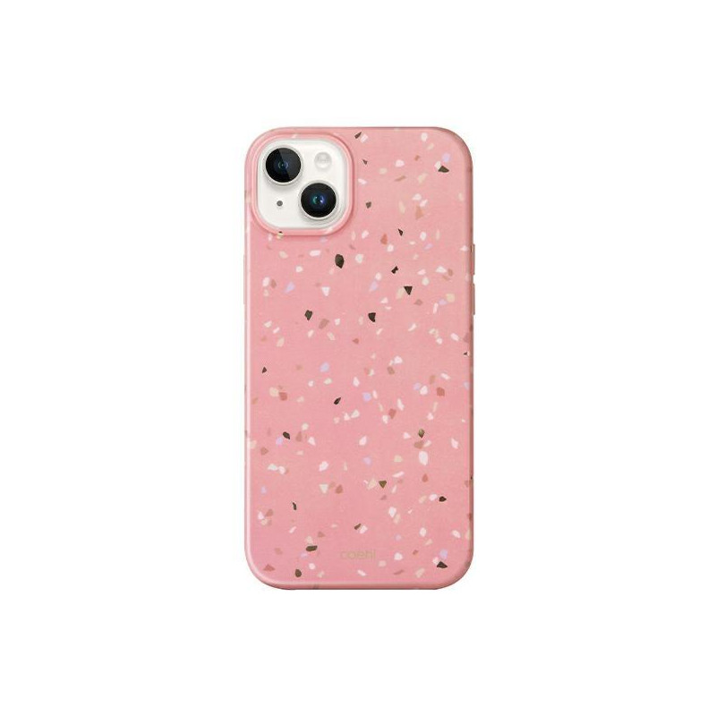 Uniq Coehl Terrazzo dėklas iPhone 14 Plus - rožinis Uniq Coehl Terrazzo dėklas iPhone 14 Plus - rožinis