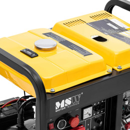 Jėgos generatorius dyzelinis elektros generatorius 12,5 l 230/400 V 5000 W AVR