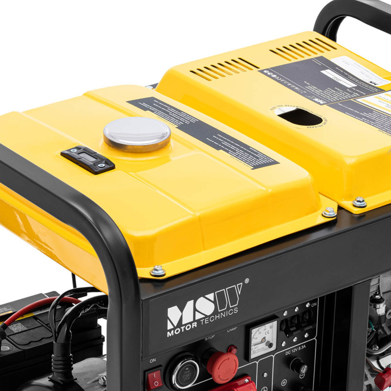 Jėgos generatorius dyzelinis elektros generatorius 12,5 l 230/400 V 5000 W AVR