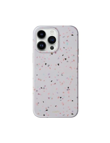 Uniq Coehl Terrazzo dėklas iPhone 14 Pro Max - smėlio Uniq Coehl Terrazzo dėklas iPhone 14 Pro Max - smėlio