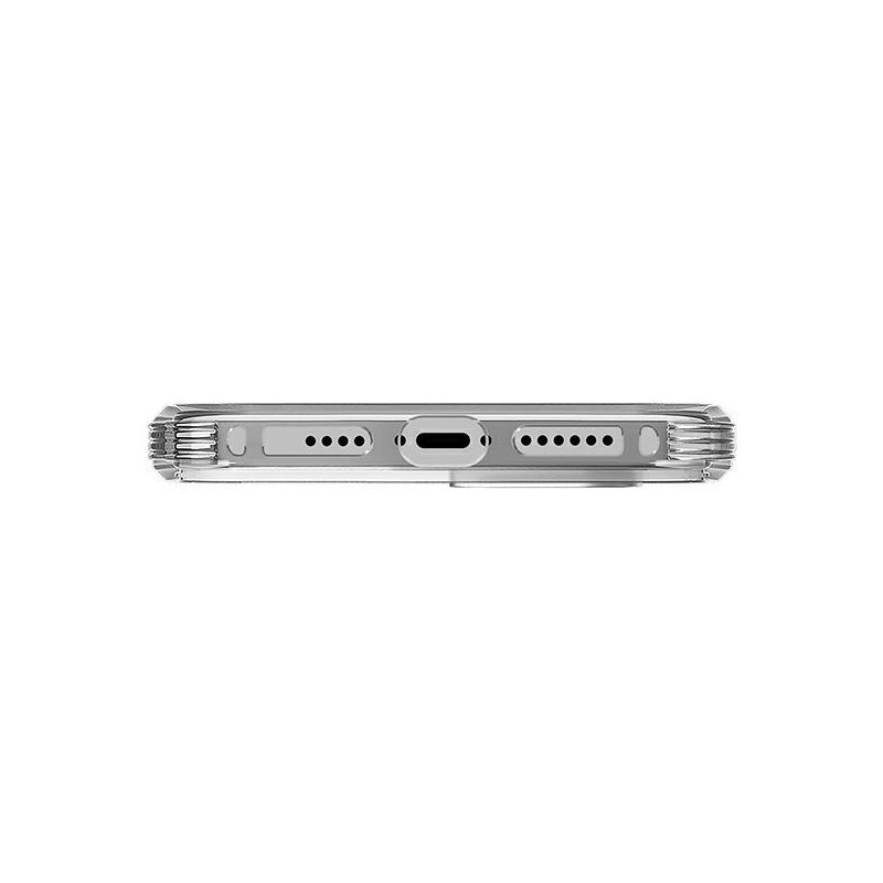 Uniq Combat dėklas iPhone 14 Pro - skaidrus