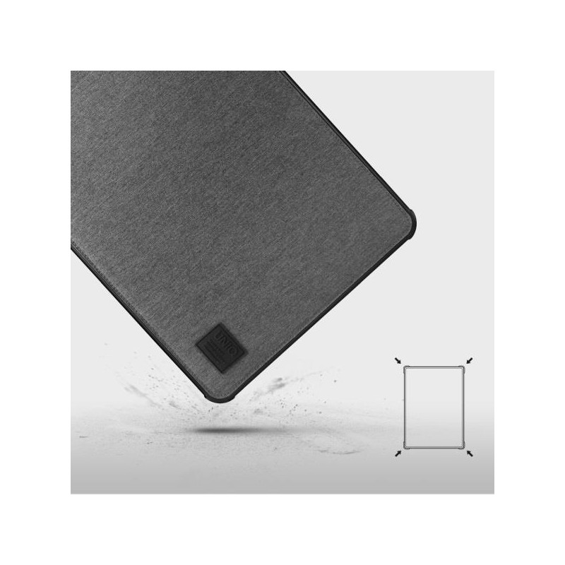 UNIQ Dfender dangtelis 16" nešiojamam kompiuteriui - juodas