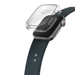 Uniq Garde dėklas Apple Watch 7/ 8/ SE2 41mm - skaidrus