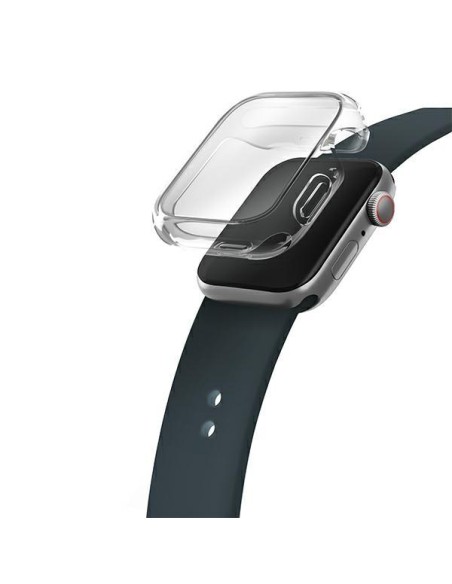 Uniq Garde dėklas Apple Watch 7/ 8/ SE2 41mm - skaidrus Uniq Garde dėklas Apple Watch 7/ 8/ SE2 41mm - skaidrus