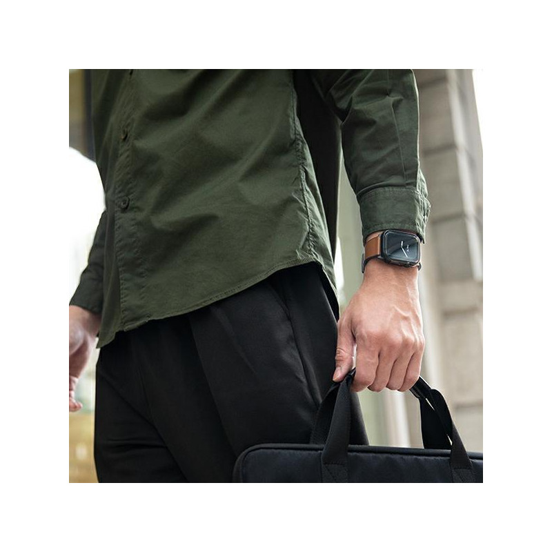 Uniq Garde dėklas Apple Watch 7/ 8/ SE2 41mm – pilkas