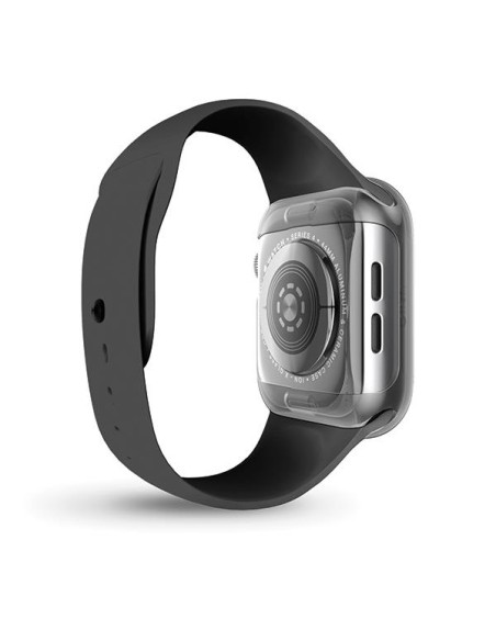 Uniq Garde dėklas Apple Watch 4/ 5/ 6/ SE 44mm – pilkas Uniq Garde dėklas Apple Watch 4/ 5/ 6/ SE 44mm – pilkas