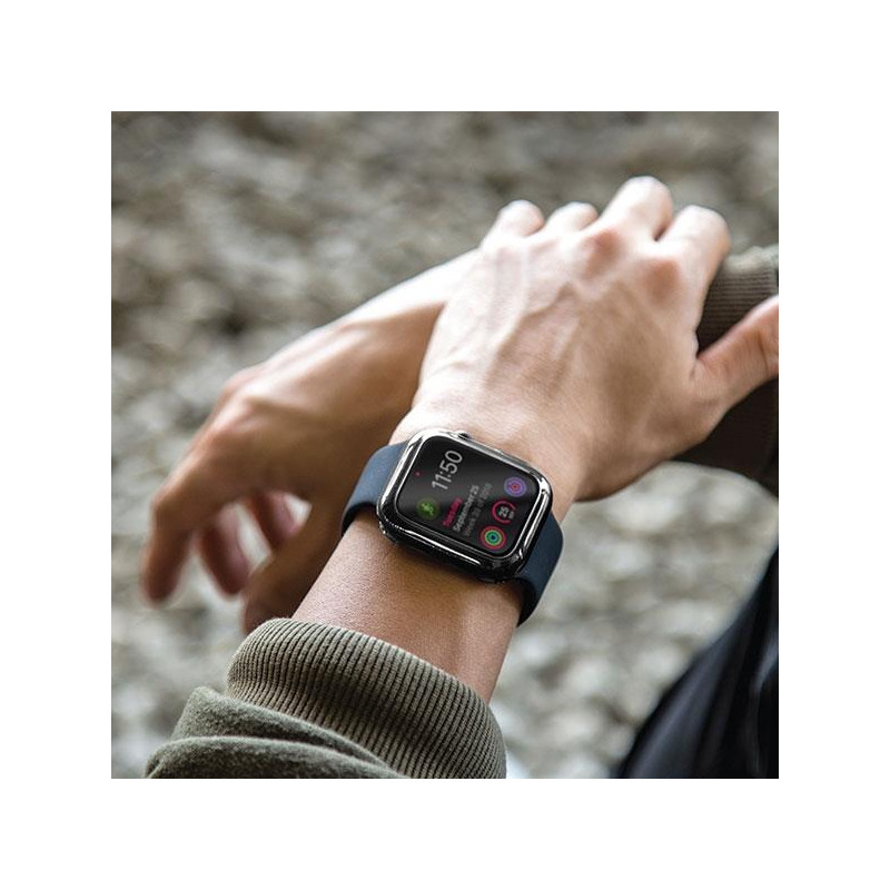 Uniq Garde dėklas Apple Watch 4/ 5/ 6/ SE 44mm – pilkas