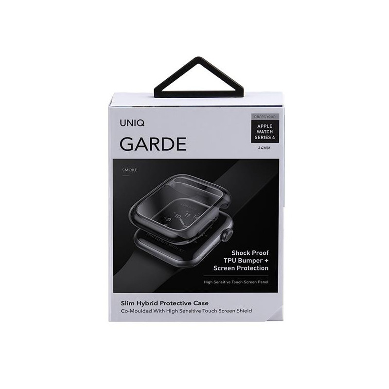 Uniq Garde dėklas Apple Watch 4/ 5/ 6/ SE 44mm – pilkas