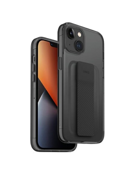 Uniq Heldro Mount dėklas iPhone 14 - juodas