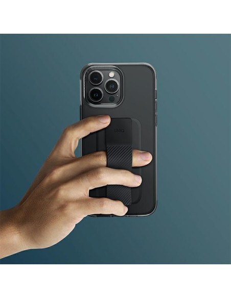 Uniq Heldro Mount dėklas iPhone 14 - juodas