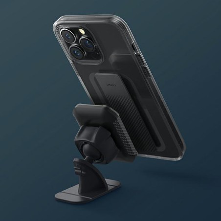 Uniq Heldro Mount dėklas iPhone 14 - skaidrus Uniq Heldro Mount dėklas iPhone 14 - skaidrus