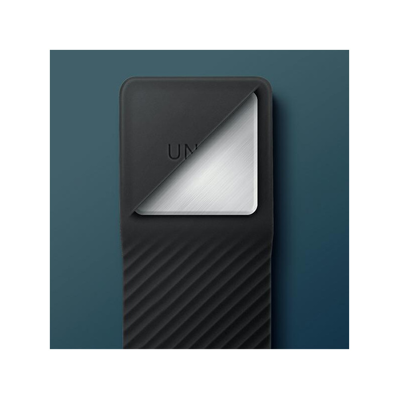 Uniq Heldro Mount dėklas, skirtas iPhone 14 Plus - juodas