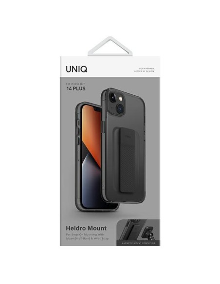 Uniq Heldro Mount dėklas, skirtas iPhone 14 Plus - juodas Uniq Heldro Mount dėklas, skirtas iPhone 14 Plus - juodas