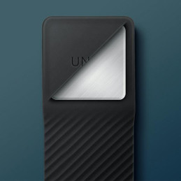 Uniq Heldro Mount dėklas iPhone 14 Plus - skaidrus